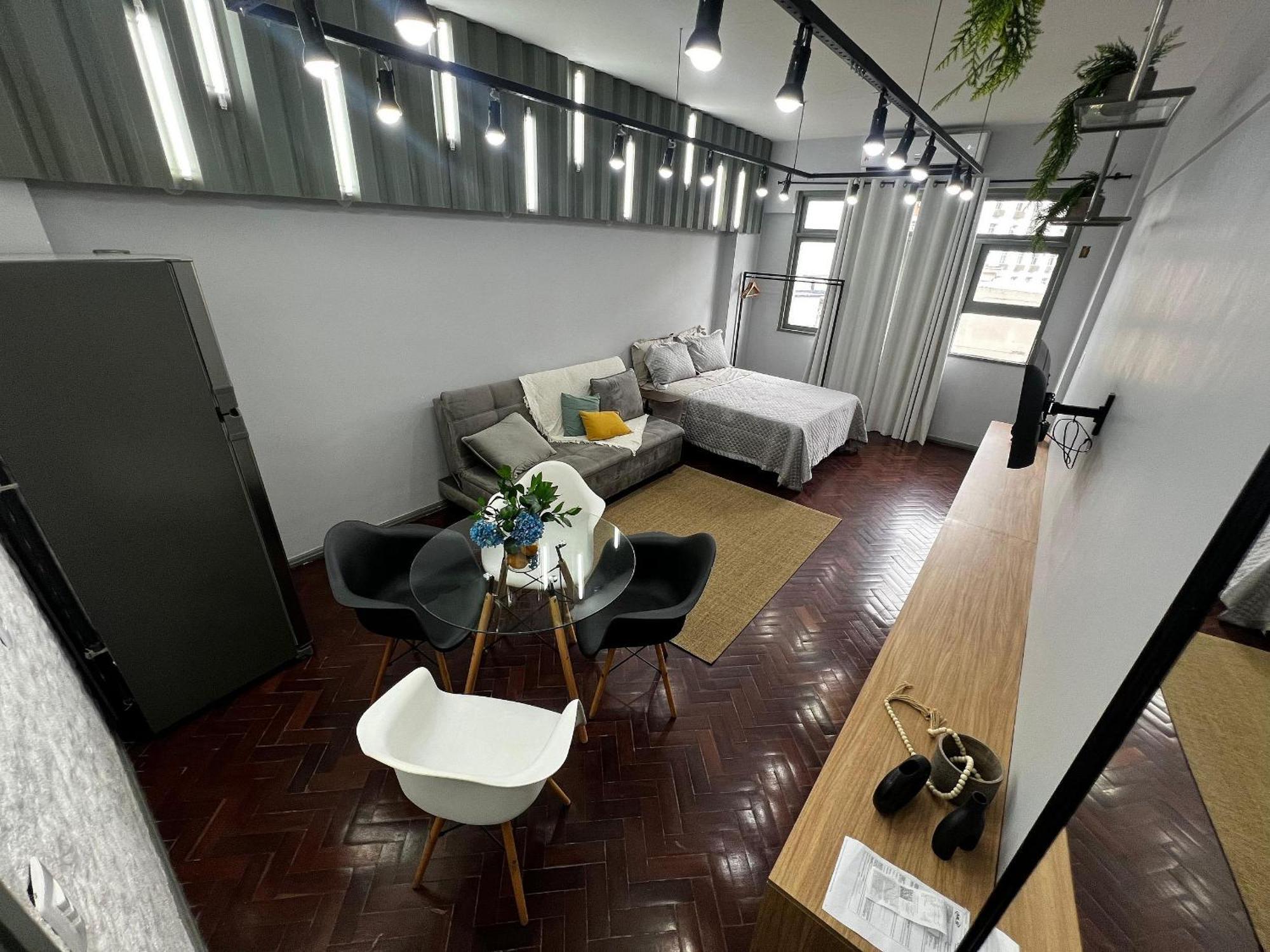 Apartamento Flat Novinho C/ar No Centro/lapa Proximo Ao Metro *
